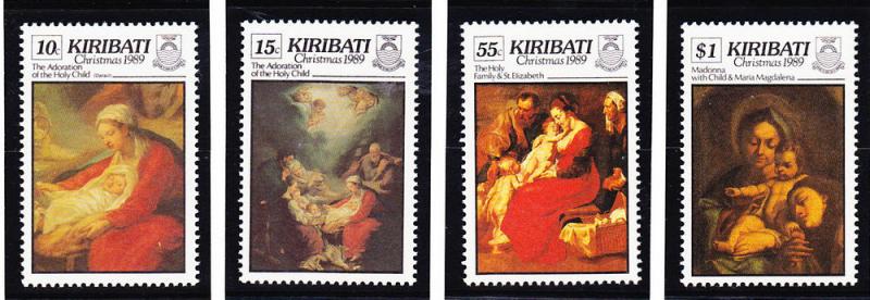 Kiribati 1989 Christmas Scott (530-33) MNH