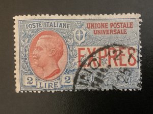 ITALY stamp Scott #E7 USED  Ave  cat.  $160.00