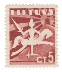 Lithuania 1940 Scott # 317. Unused