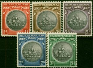 Bahamas 1930 Set of 5 SG126-130 V.F MNH