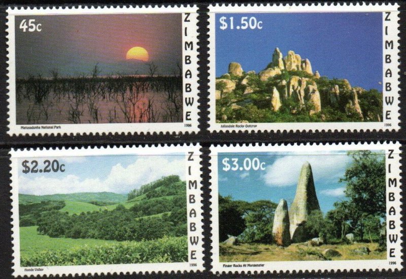 Zimbabwe Sc #760-763 MNH