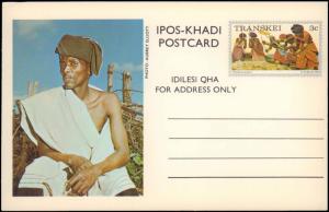 South Africa, Transkei, Government Postal Card