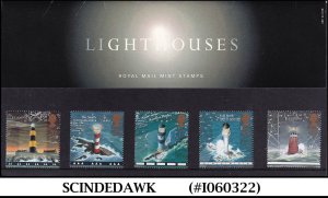 GREAT BRITAIN - 1998 LIGHTHOUSES - PRESENTATION PACK ( 5 STAMPS MINT NH)