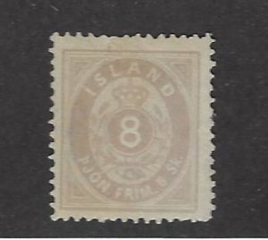 Iceland SC O2 Mint NG 14 X13 1/2 F-VF SCV$600.00...fill Quality!