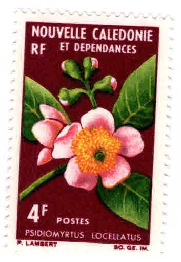 New Caledonia (NCE) Scott 333 MNH** Flower stamp