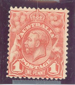 Australia  #17v  Single