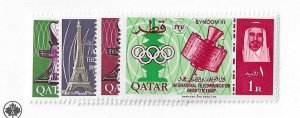 Qatar Sc #61-68 set of 8 OG VF