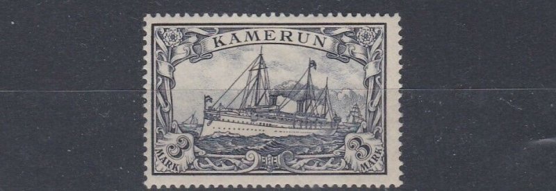 CAMEROUN  1900  S G K18   3M    VIOLET & BLACK       MH  