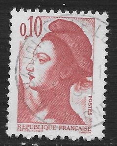 France #1784 10c Liberty, After Delacroix ~ Used