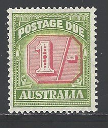 Australia Sc # J80 mint never hinged (BC)