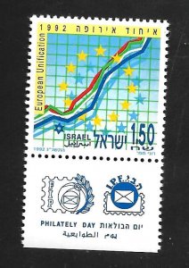 Israel 1992 - MNH + Tab - Scott #1129