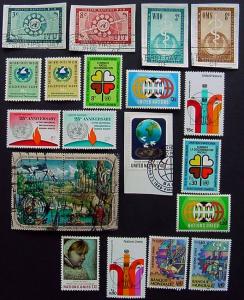 Packet, United Nations, 39 Different, Scott 13 // 587a