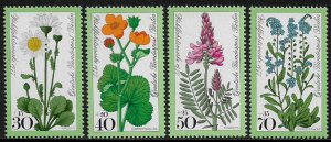 Germany: Berlin #9NB137-40 MNH Set - Flowers - 40% Cat.