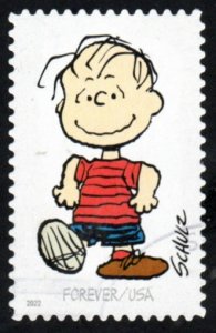 SC# 5726f - (60c) - Peanuts Characters Linus USED Single Off Paper