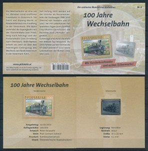 [113173] Austria 2010 Railway Numiphilum collection Silver 3000 pieces  MNH