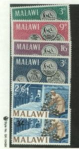 Malawi 1965 sg232-5 MNH plus