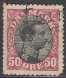 Denmark Scott #121 1919 Used