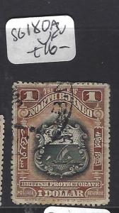 NORTH BORNEO  (PP2811B)   $1.00 ARMS LION SG 180A   VFU