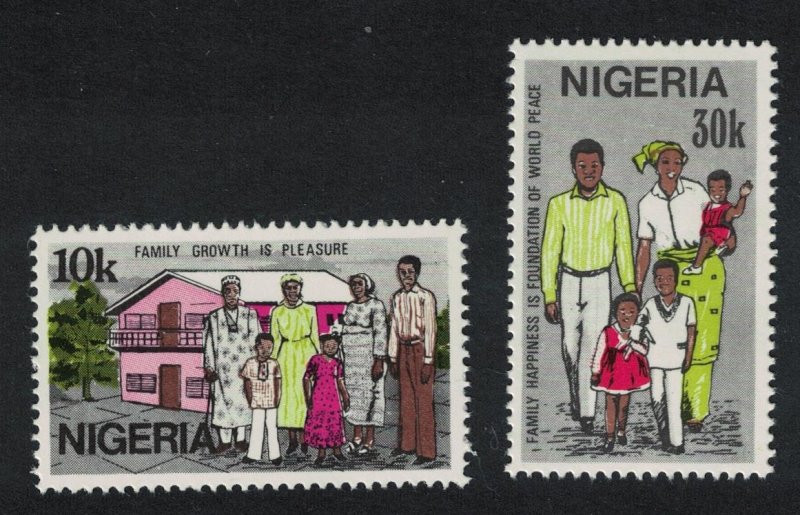 Nigeria Family Day 2v SG#446-447