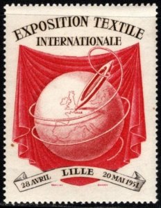 1951 France Cinderella International Textile Exposition April 28 - May 20, 1951