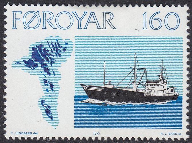 Faroe Islands 26 Modern seine fishing vessel 1977