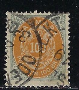 Denmark Scott # 34, used,