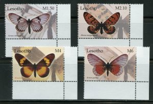 LESOTHO BUTTEFLIES SET  MINT NH  