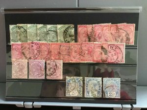 Natal 1874-1899 used stamps  R26700