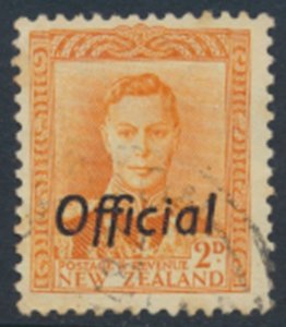 New Zealand  SC# O93    SG O152  Used OFFICIAL  see details scans