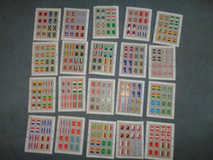 UNITED NATIONS FULL FLAG SHEET COLLECTION, MNH, OG