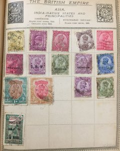 Rowland Hill Old M&U Collection (Apx600) India China Africa Japan USA (SK209) 