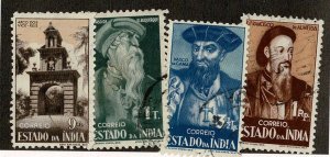 Portuguese India #468-71 used