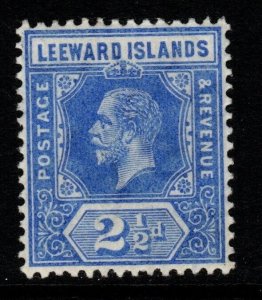 LEEWARD ISLANDS SG50 1912 2½d BRIGHT BLUE MTD MINT