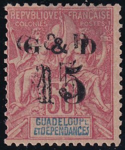 Guadeloupe 1903 SC 47d / Maury 47iv 