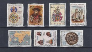 Portuguese Colonies 1969 MNH-MH Fifth Centenary of Vasco da Gama Birth