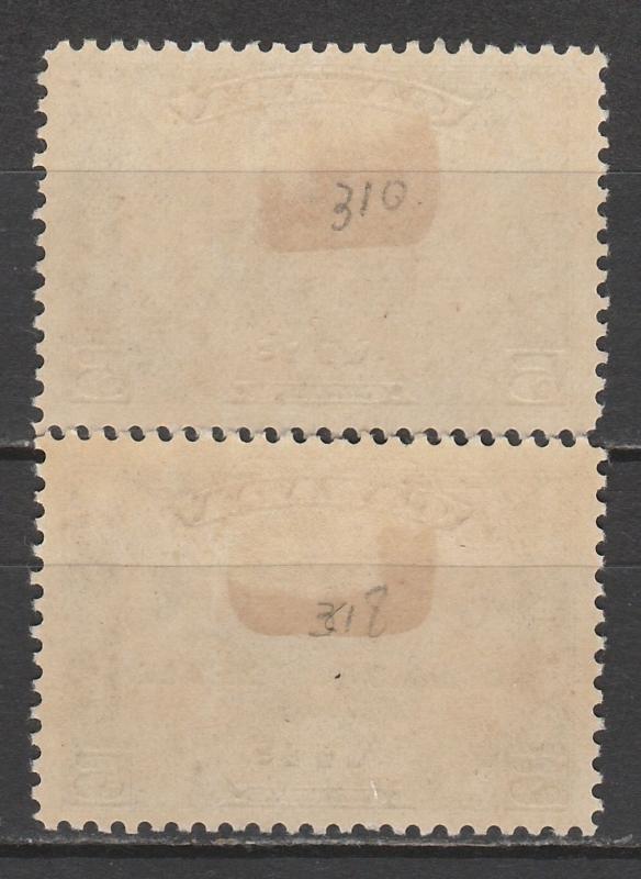 CANADA 1930 & 1932 AIRMAIL 5C & OTTAWA CONFERENCE 6C/5C