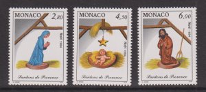 Monaco    #1919-1921  MNH   1994  Christmas