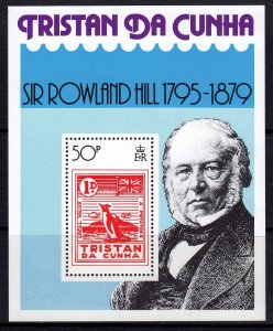 Tristan da Cunha 1979 Rowland Hill - Penguins Mint MNH Miniature Sheet SC 263