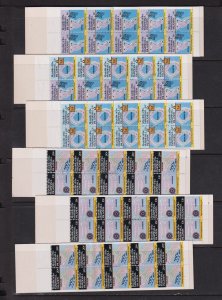 Marshall Islands - 6 Different booklets