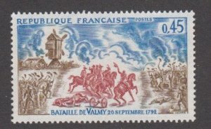 France # 1306, Battle of Valmy, Mint NH