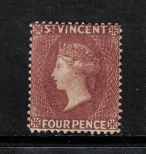 St Vincent #47 (SG #50) Very Fine Mint Full Original Gum Hinged