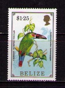 BELIZE Sc# 849 MNH FVF Bird Crimson Red Toucan