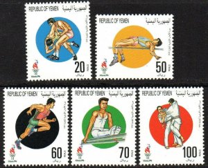 Yemen Sc #674-678 MNH