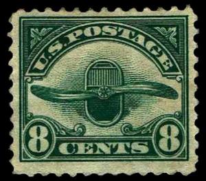 US.# C4 .08c  AIRMAIL ISSUE OF 1923 - OG-HR - FINE - CV$17.50 (ESP#0943)