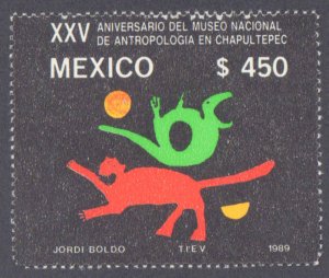 Mexico #1623, Complete Set, 1989, Never Hinged