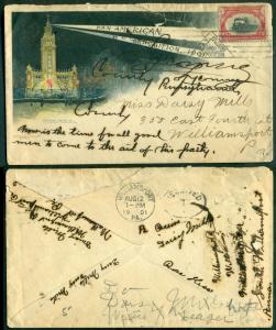 #295 PAN-AMERICAN EXPO NEW YORK, NY COVER BL8470