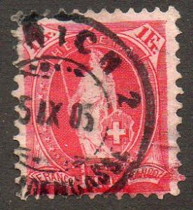 Switzerland  Scott  97  Used