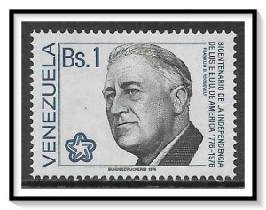 Venezuela #1154 US Bicentennial MHR