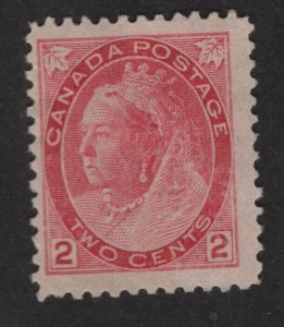 Canada Sc#77 M/H/F-VF, Cv. $55