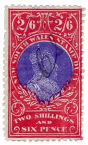 (I.B) Australia - NSW Revenue : Stamp Duty 2/6d